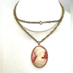 Fashion Cameo 24” Necklace